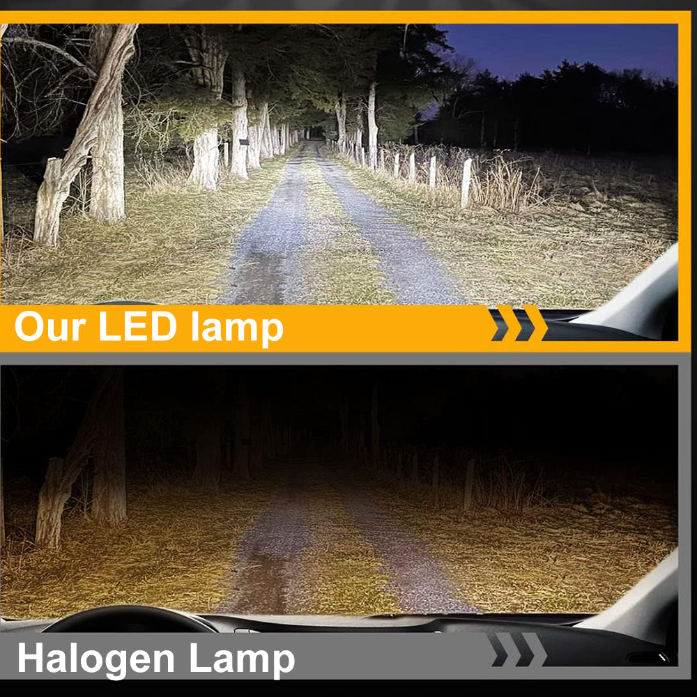 VOLTVISION LED Model Y65 Headlight Bulbs, 130W 10,000LM per Pair, High-Power 5585 Chip, IP67 Waterproof, 2-Pack