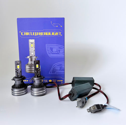 VOLTVISION LED Model M17 Headlight Bulbs, 130W 8,000LM per Pair, High-Power 3570 Chip, IP67 Waterproof, 2-Pack